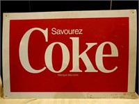 Coke 2ft×3ft 1984 SST  Sign