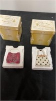 2 hand bags  collection figurines Vanessa abd