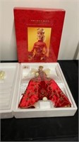New in the box holiday Barbie gift porcelain
