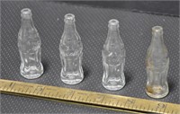 Vintage miniature Coke bottles - info