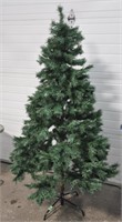 6.5ft. Christmas tree w/lights, tested