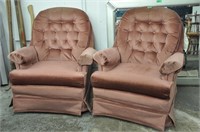 Pair of swivel rockers