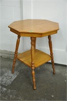 Wood parlour  table - info