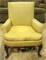 Vintage gold chair (need spring work)