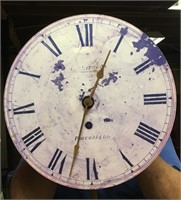 Portobello warn look wall clock