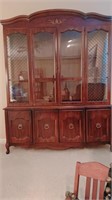 Glass Front China Hutch