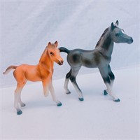 2 Pcs. Horse Figurines