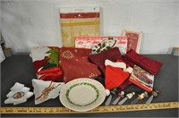 Christmas dining items/other