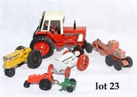 Vintage Toy Tractor Collection