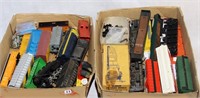 Vintage Toy Railroad Train Cars and Engines