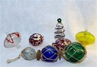 Glass Balls & Venetian Style Glass Blown Ornaments