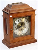 Wooden Mantle Clock with Franz Hermle Movement