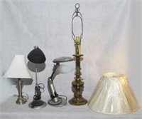 Table Lamps. Lot of 4