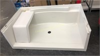 Sterling Shower Base with Seat 59” x 36” $566 *