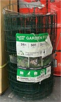 Garden Zone Garden Fence 24”H x 50’ Long Green 2”