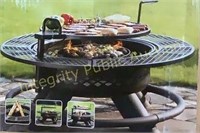 Big Horn 47.24” Black Steel Ranch Fire Pit $199 R