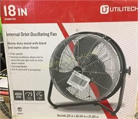 Utilitech 18in Internal Orbit Oscillating Fan