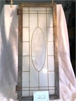 Etched Glass Window