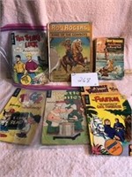 Vintage Roy Rogers Books & Assorted Comic Books