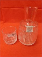 CRYSTAL BEDSIDE WATER SET