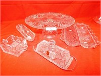 LOT OF 5 PCS. OF CRYSTAL