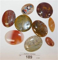 POLISHED STONES READY FOR MOUNTING ~ THESE ARE STO