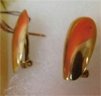 14K YELLOW GOLD EARRINGS