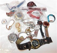 LOT OF WATCHES FOR PARTS OR REPAIR