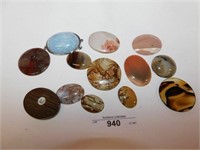 LOT OF CABOCHONS ~ SHAPED ~ SANDED ~ POLISHED ~ RE