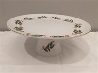 Fine China Christmas Serving Platter