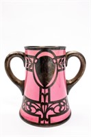 SILVERED PINK LOVING CUP