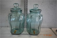 Vintage Glass Dispensers