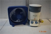 massey Fan w/ Honeywell Space Heater