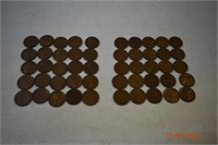 50- 1940 Wheat Pennies