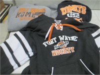 Fort Wayne Komets ICe Hockey Hoodies 3xl 4xl
