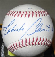 Signed Baseball Appears To Be Roberto Clemente