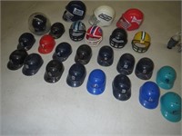 Vtg Mini Helmet Baseball & Football Helmets