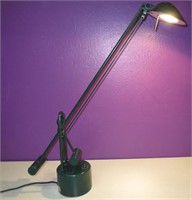 Green Counterweight Adjustable Desk Lamp 22"