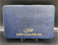 Case XX 1989 Game Fish Set.