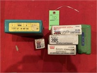 Mixed Ammo and Die Set Lot