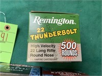 500 Remington Thunderbolt 22LR Ammo