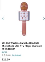 WS-858 Wireless Karaoke Handheld Microphone USB