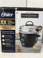 OSTER 6cup rice and grain cooker and steamer