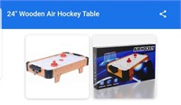 This Wooden Air Hockey Table will be the