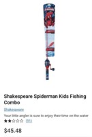 Shakespeare Spiderman Kids Fishing Combo

With