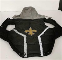 New Orleans Saints XXL Dog Hoodie!