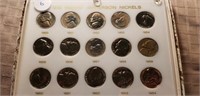 1950-1964 GEM Proof Jefferson Nickels in White