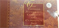 1993 Thomas Jefferson Coinage and Currency Set
