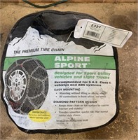Premium tire chains - See tag for sizes