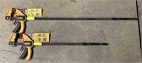 Dewalt Bar clamps - 36 inches/24 inches